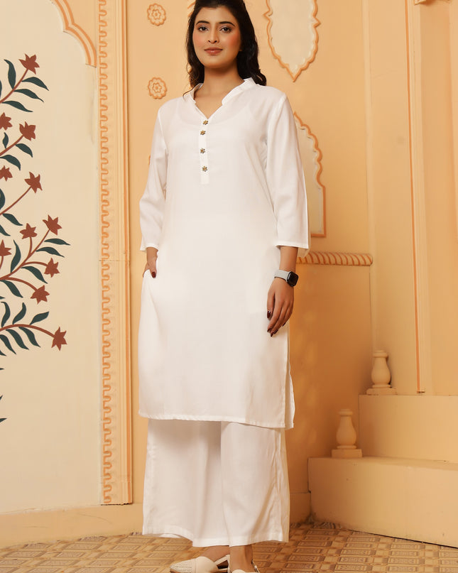White Long Kurta
