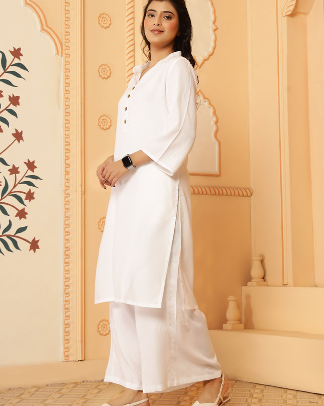 White Long Kurta