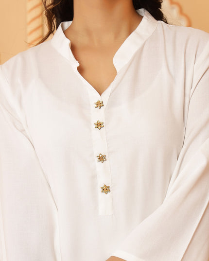 White Long Kurta
