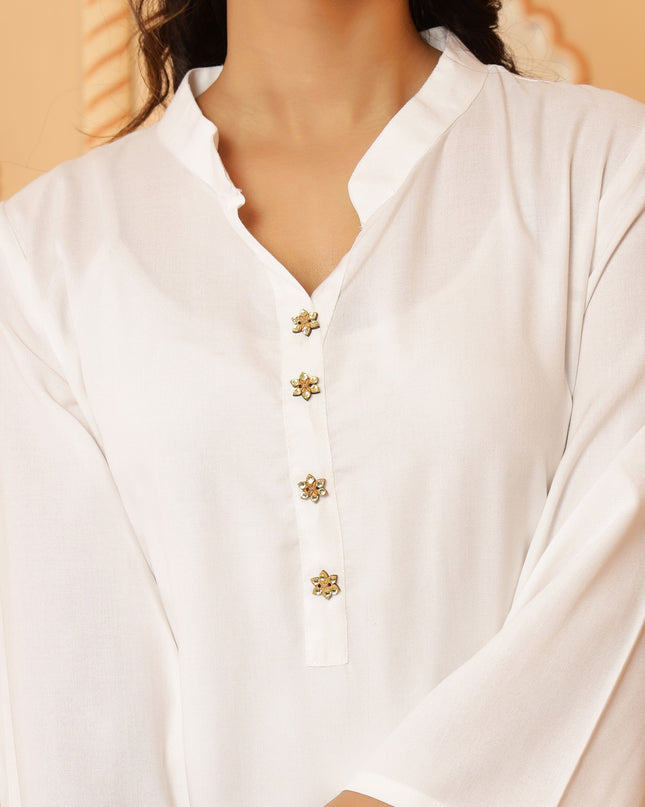 White Long Kurta