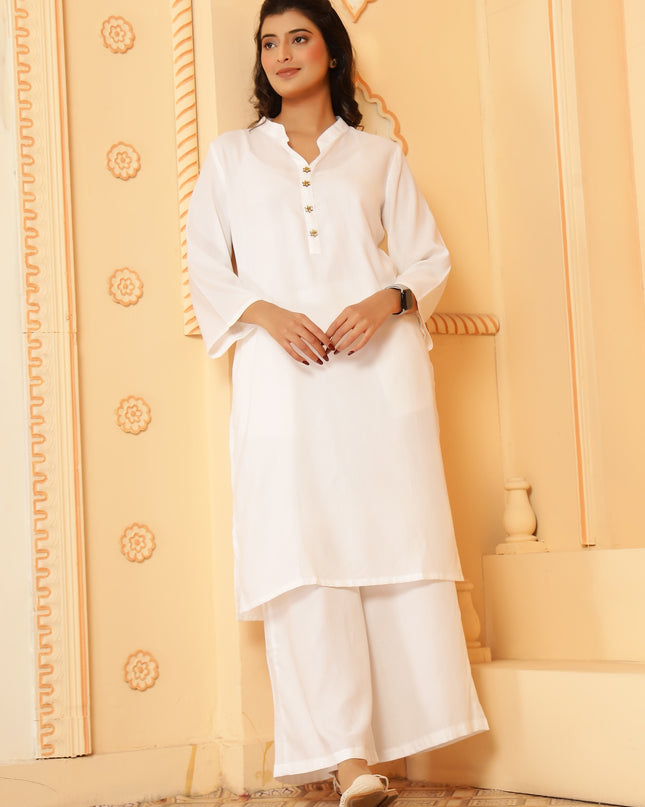 White Long Kurta