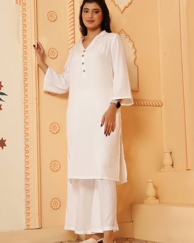 White Long Kurta
