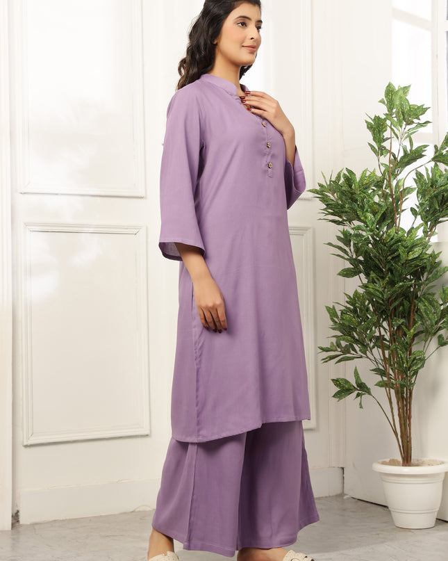 Lavender Long Kurta