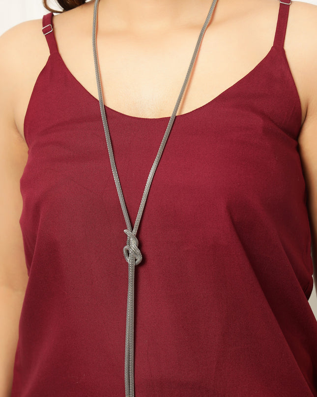 Maroon Spaghetti Strap Top