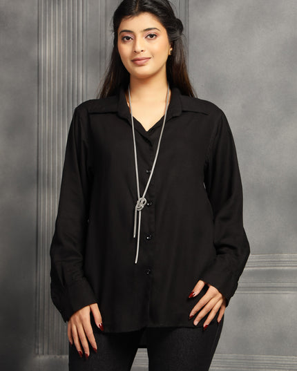 Black Oversized Shirt