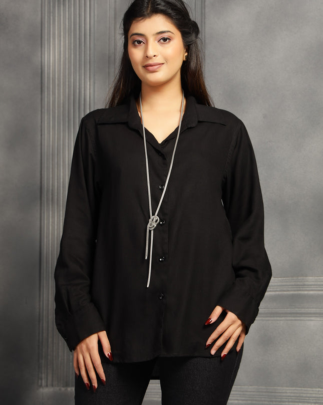Black Oversized Shirt