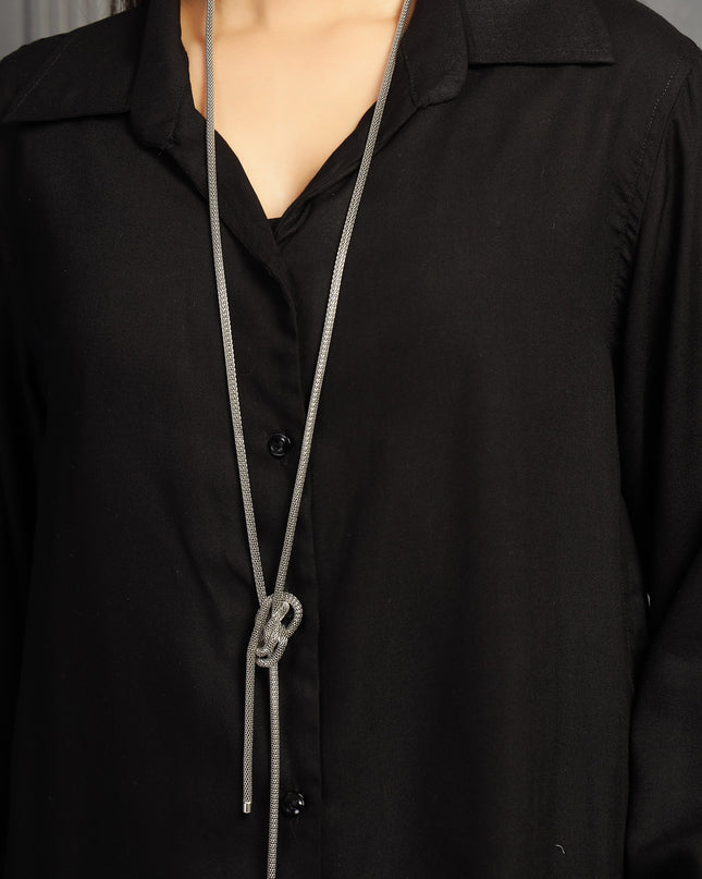 Black Oversized Shirt