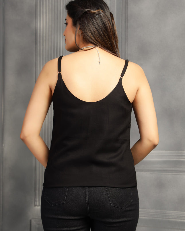 Black Spaghetti Strap Top