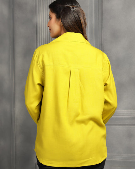 Yellow Oversized Shirt