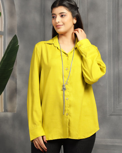 Yellow Oversized Shirt