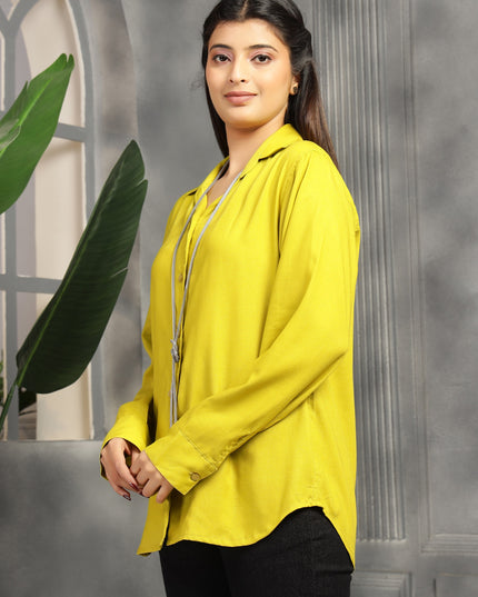 Yellow Oversized Shirt