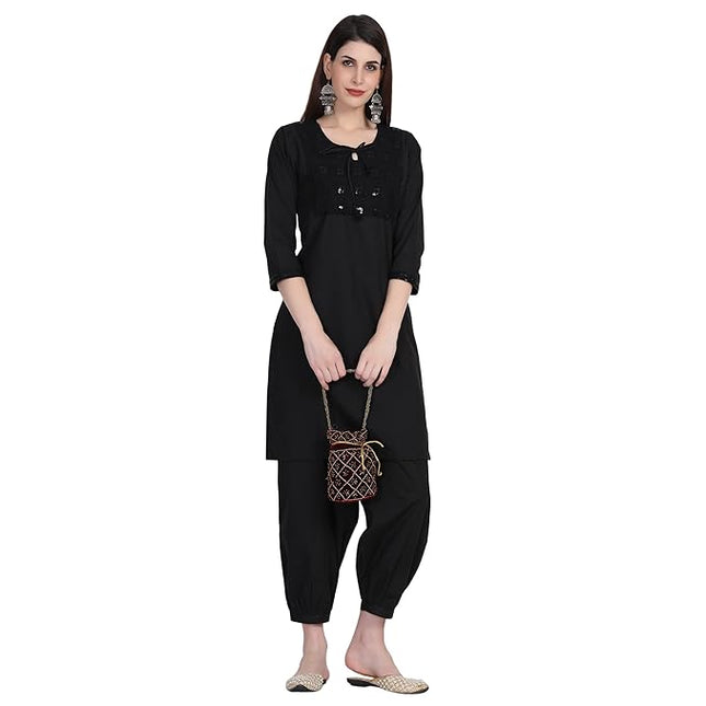 Afghani Salwar in Cotton Fabric