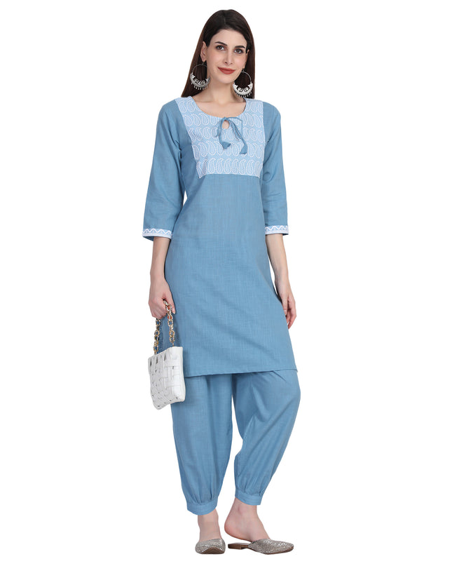 Afghani Salwar in Cotton Fabric