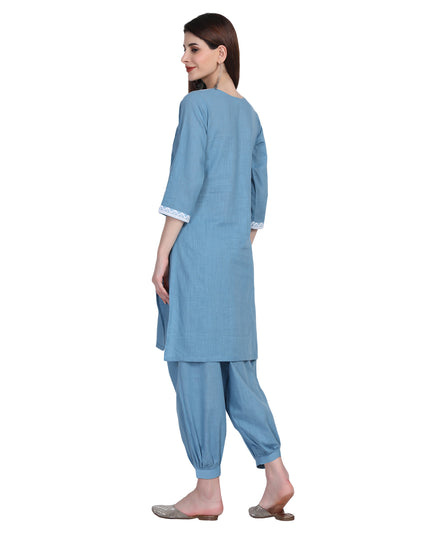 Afghani Salwar in Cotton Fabric