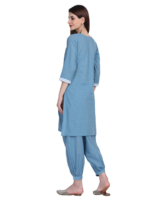 Afghani Salwar in Cotton Fabric