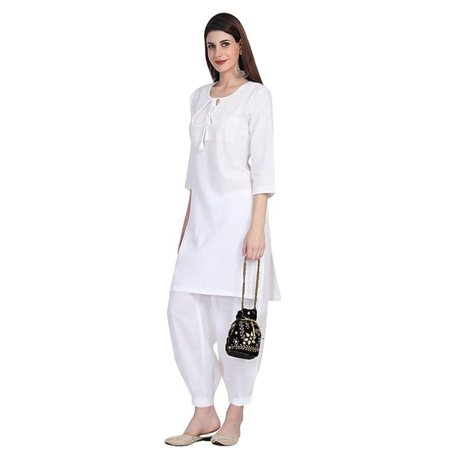 Afghani Salwar in Cotton Fabric