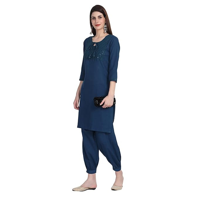 Afghani Salwar in Cotton Fabric