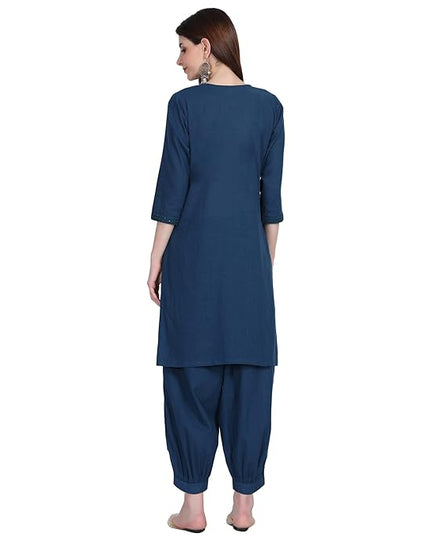 Afghani Salwar in Cotton Fabric