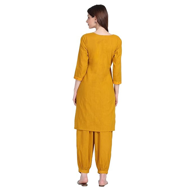 Afghani Salwar in Cotton Fabric