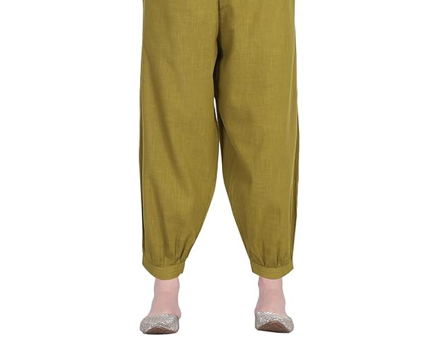 Afghani Salwar in Cotton Fabric