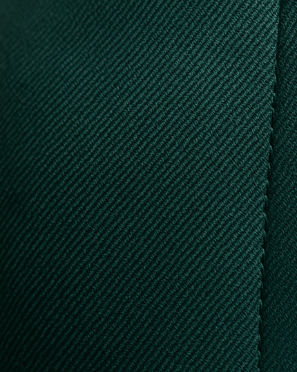 Green women's work wear straight Viscose Lycra Pants