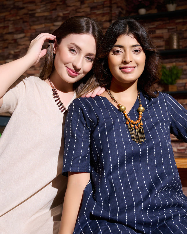 T-shirt dress w/pockets