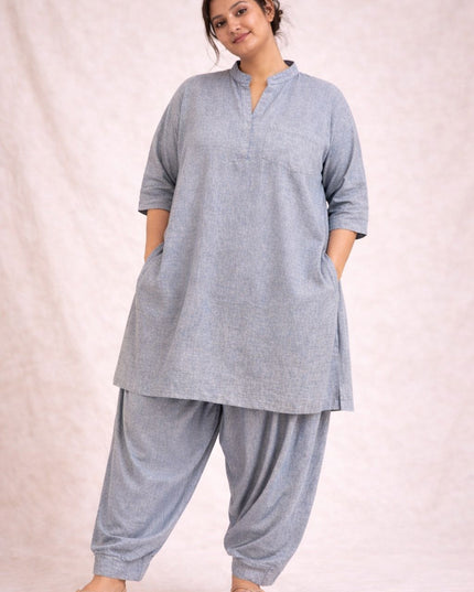100% Cotton Afghani Kurta Set – Effortless Ethnic Elegance