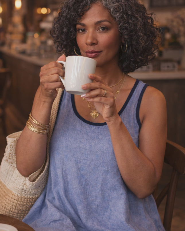 Aira - Handloom Maxi Dress Sleeveless